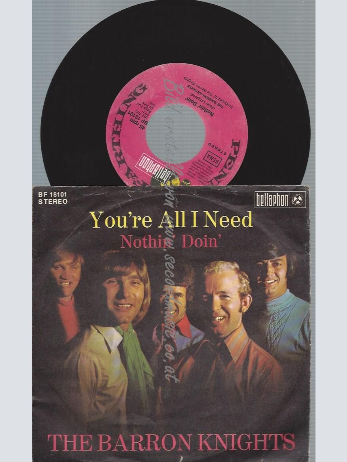 7"  The Barron Knights – You're All I Need