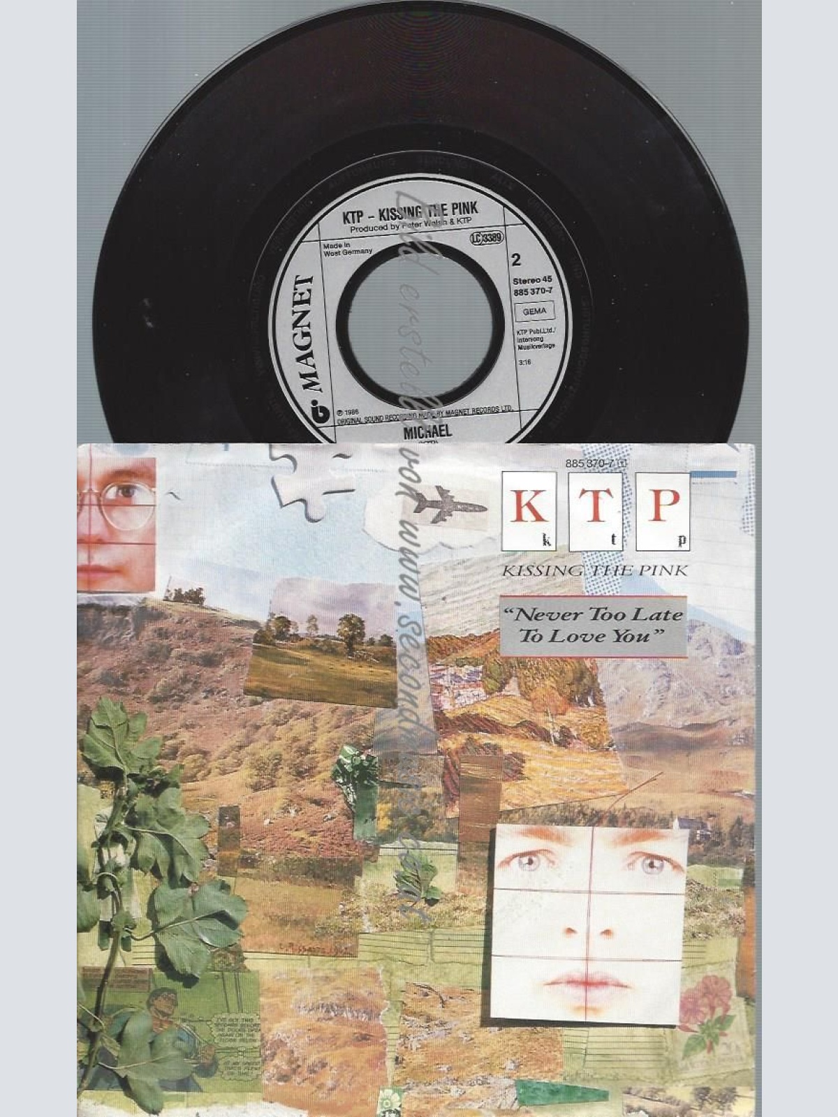 7"  KTP Never Too Late To Love You