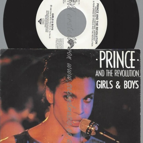 7"   Prince And The Revolution – Girls & Boys