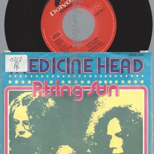 7"   Medicine Head  – Rising Sun  //AT