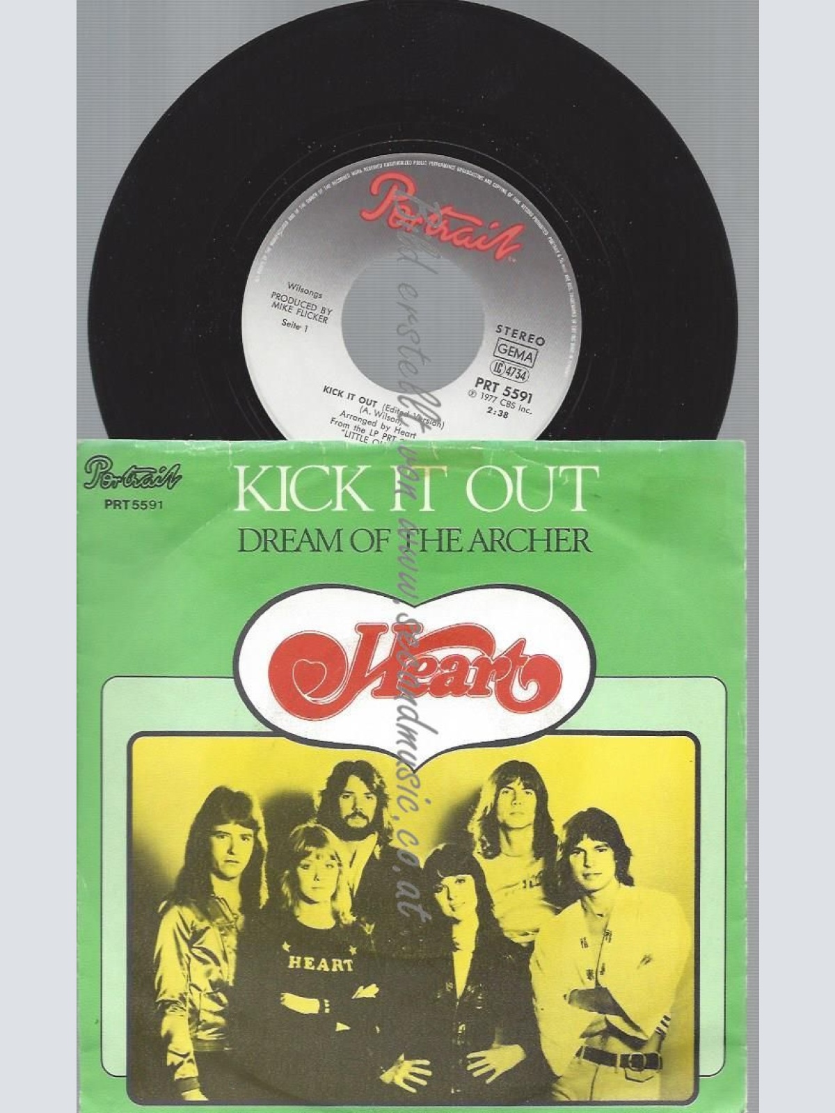 7"    Heart – Kick It Out