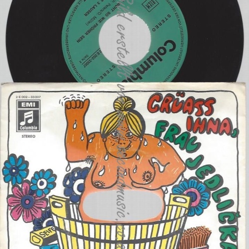 7"   Die 3 Lauser  Grüass Ihna, Frau Jedlika!