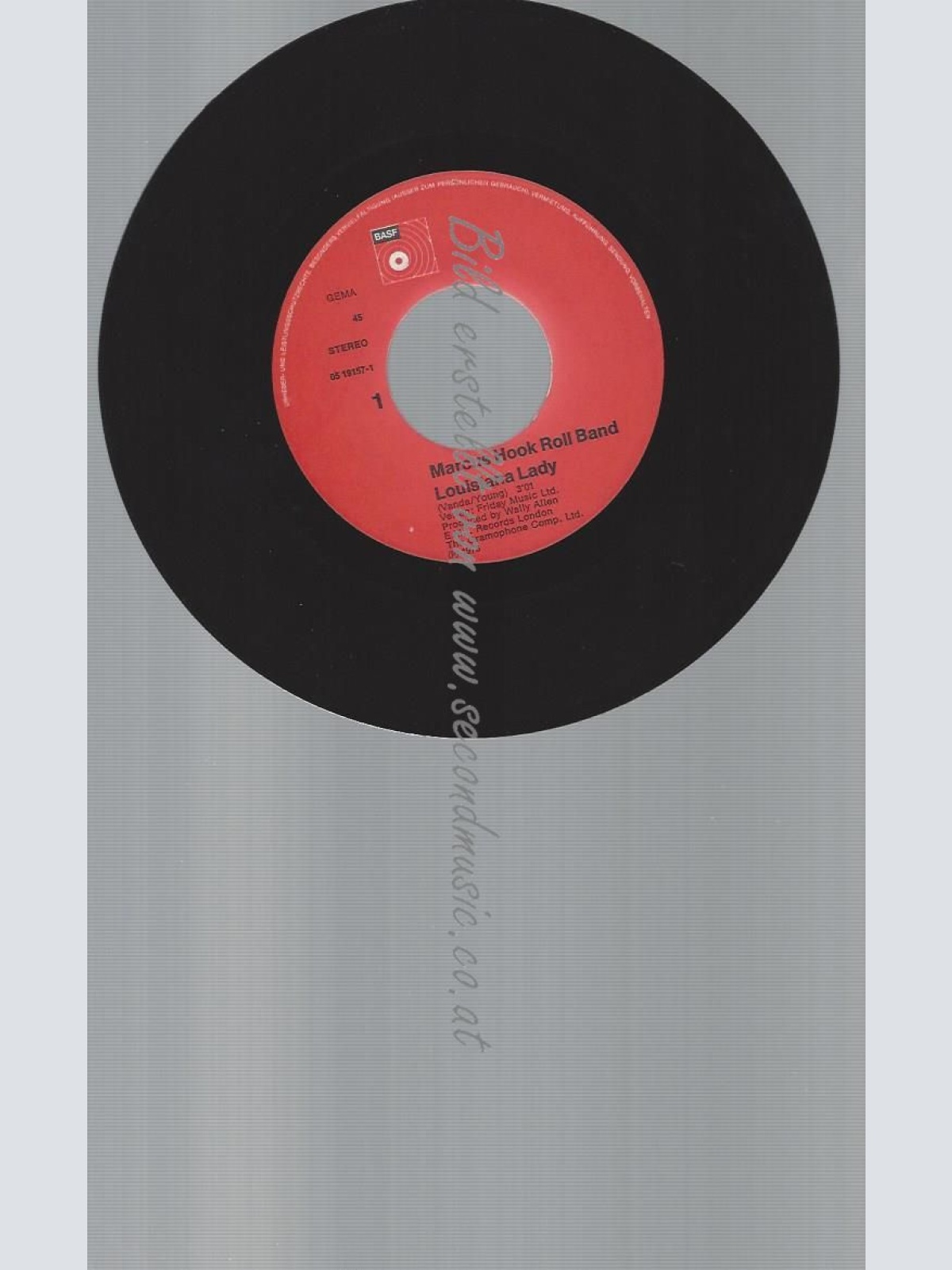 7"   Marcus Hook Roll Band – Louisiana Lady