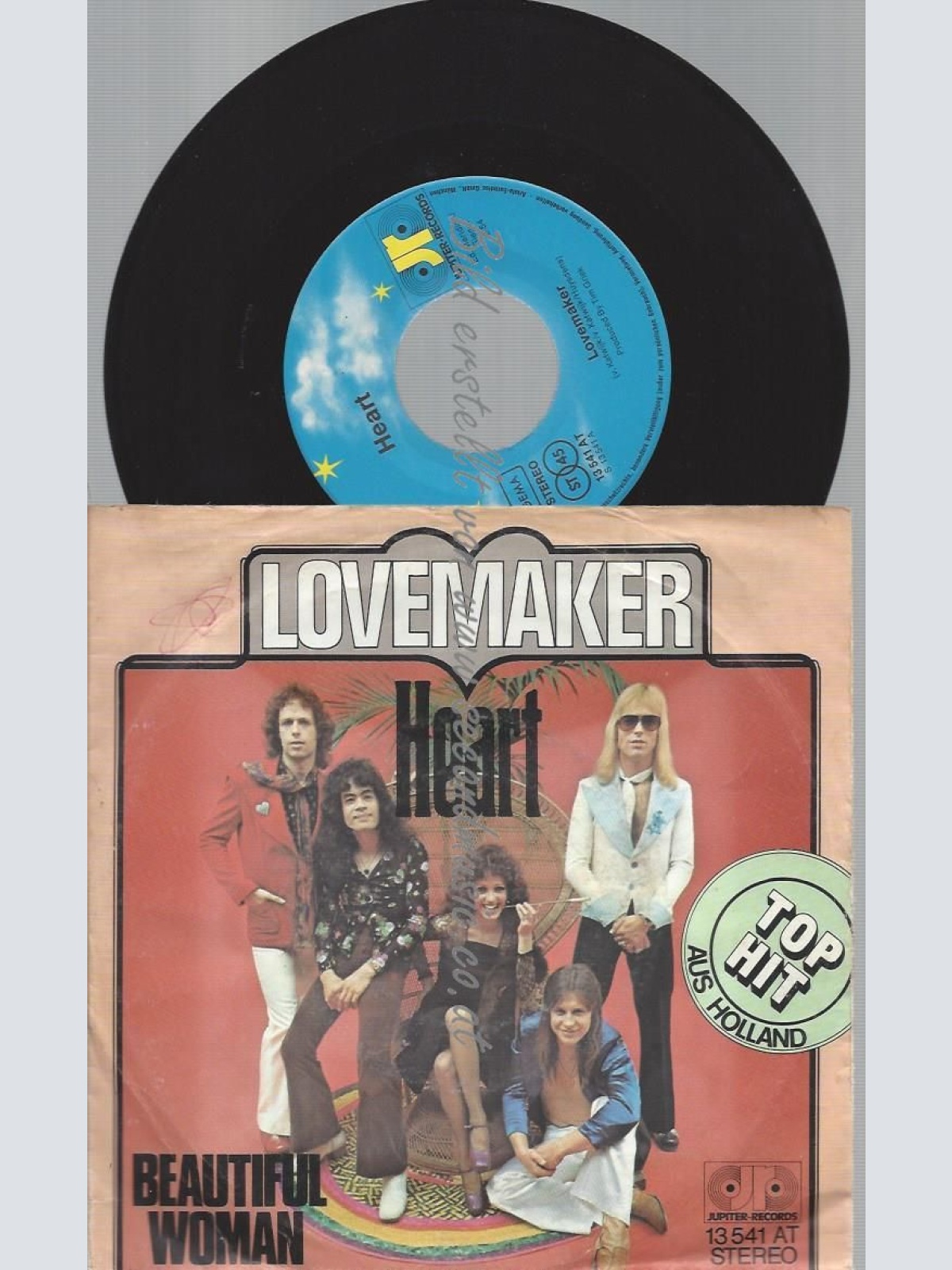 7"  Heart  – Lovemaker
