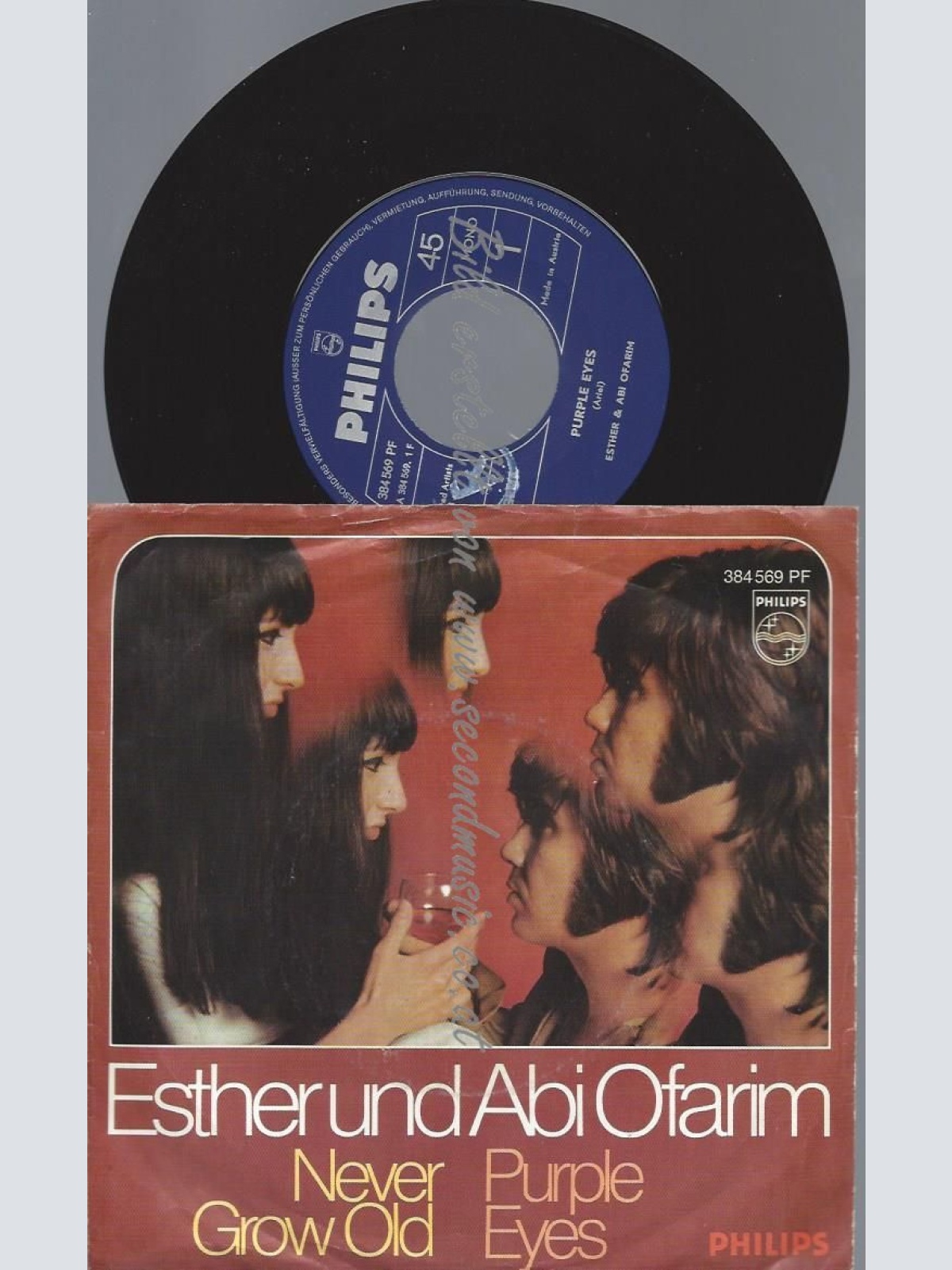7"  Esther & Abi Ofarim  Morning Of My Life //AT