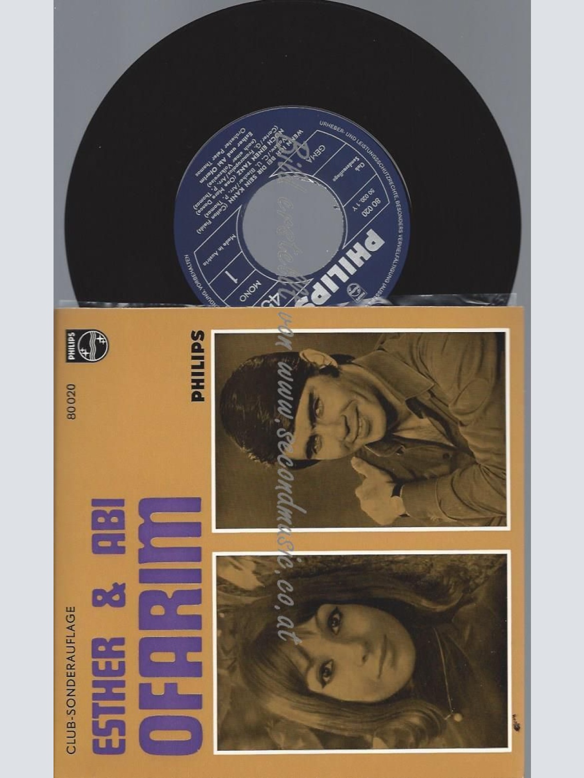 7"   Esther & Abi Ofarim – Wenn Ich Bei Dir Sein Kann