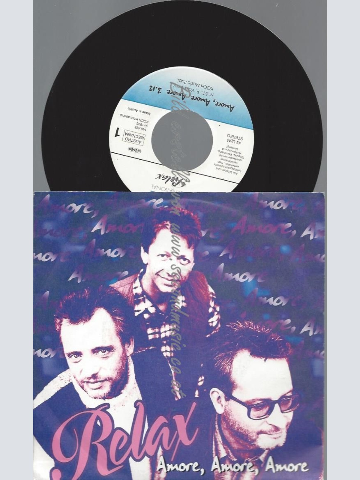 7"   Relax    Amore, Amore, Amore