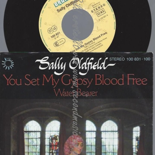 7"   Sally Oldfield  You Set My Gypsy Blood Free