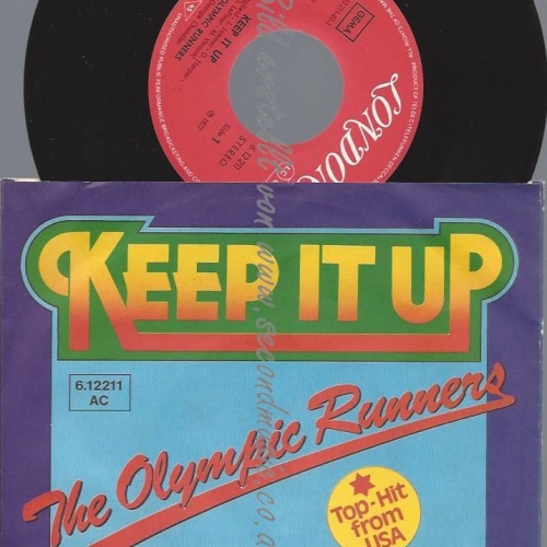 7" Olympic Runners   Keep It Up