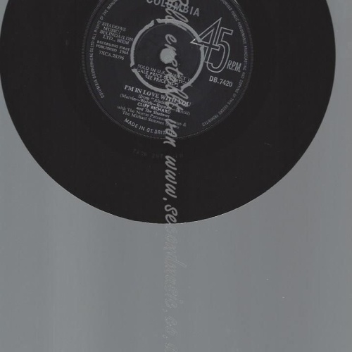 7"  Cliff Richard And The Shadows I Could Easily Fall