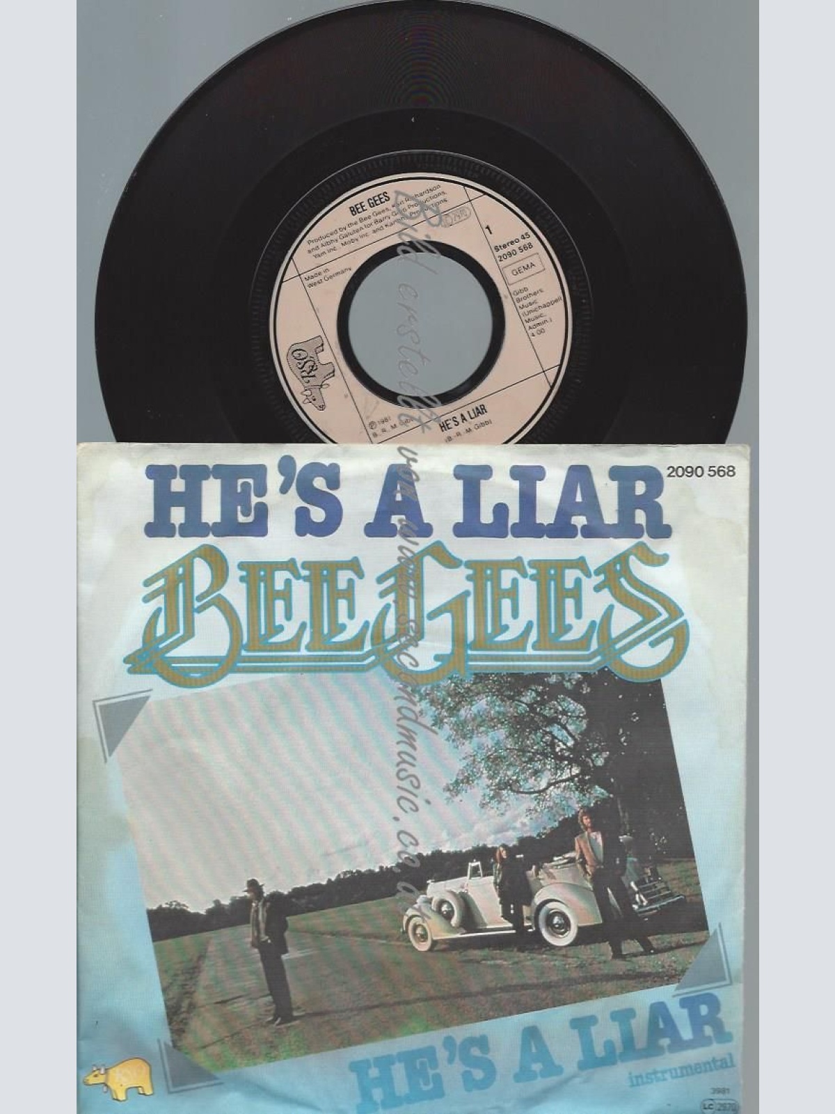 7"   Bee Gees – He's A Liar