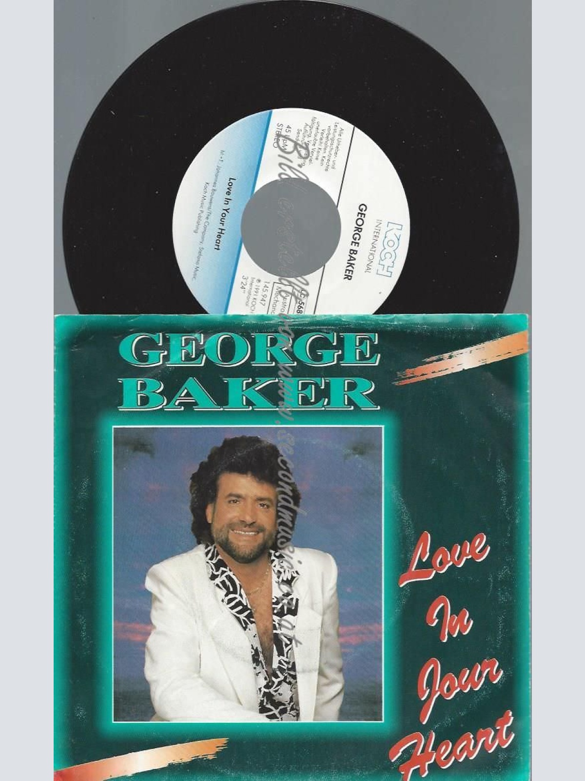 7"   George Baker  Love In Your Heart