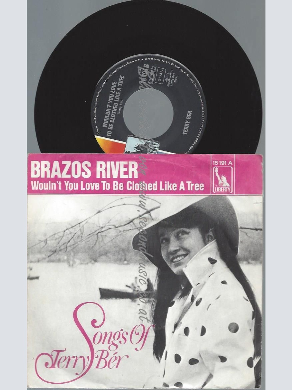 7"   Terry Bêr  Brazos River