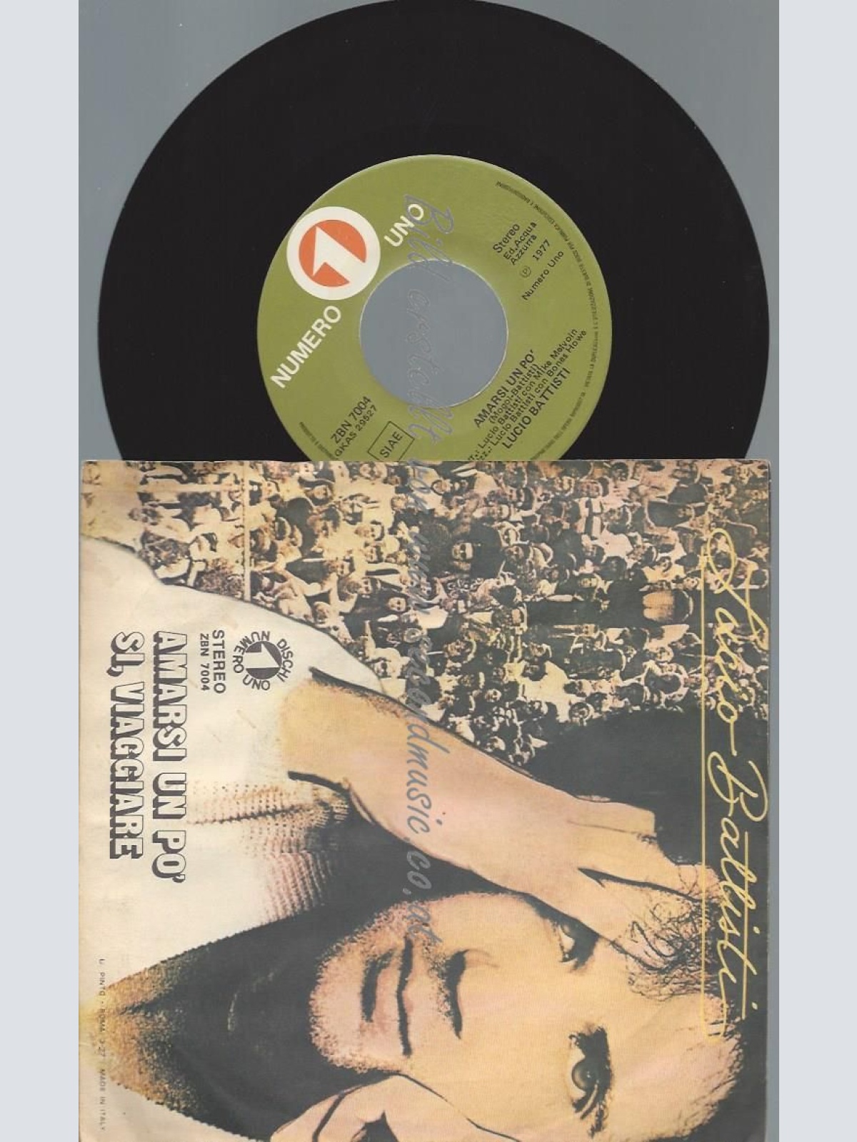 7"   Lucio Battisti  Amarsi Un Po'