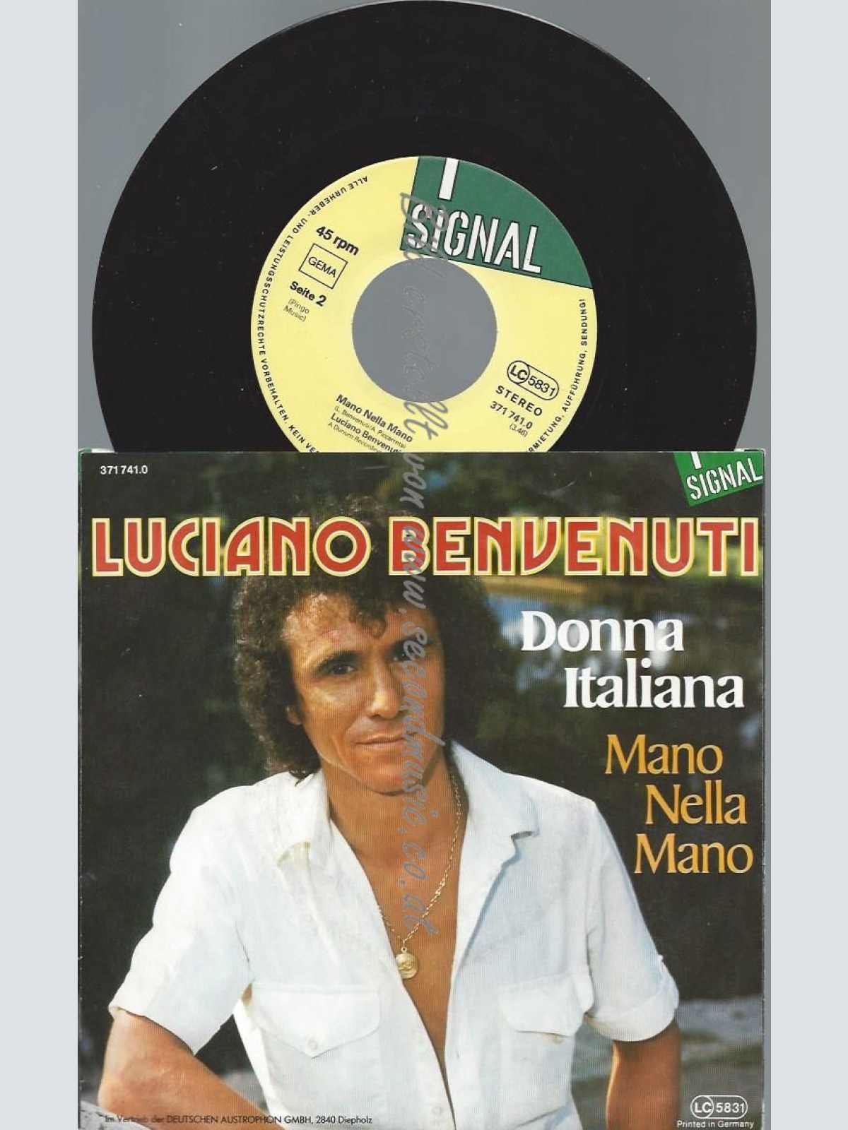 7"  LUCIANO BENVENUTI DONNA ITALIANA