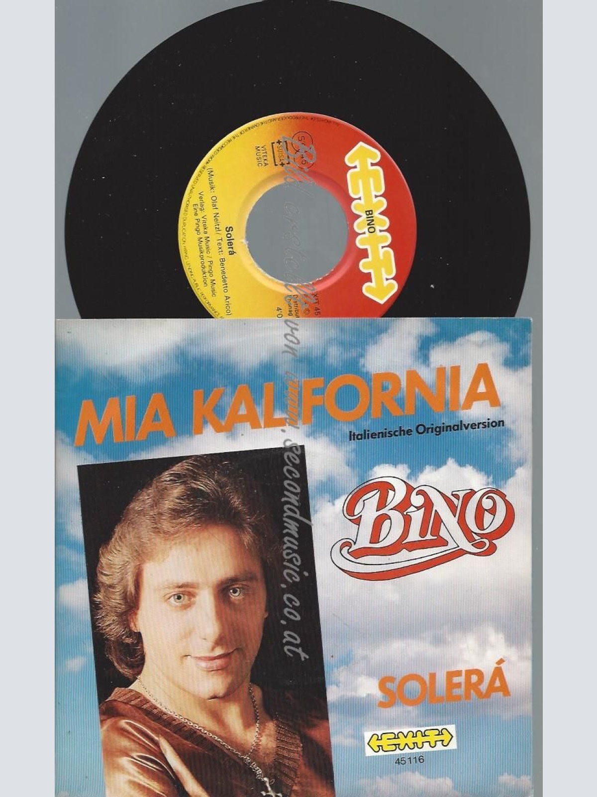 7"    Bino – Mia Kalifornia