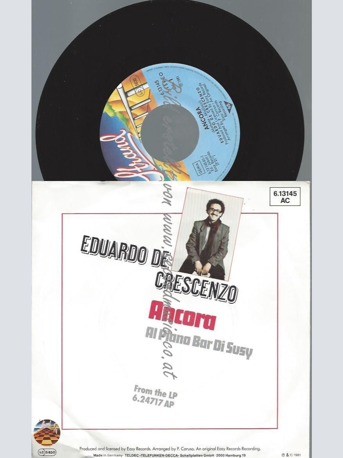 7"  Eduardo De Crescenzo – Ancora