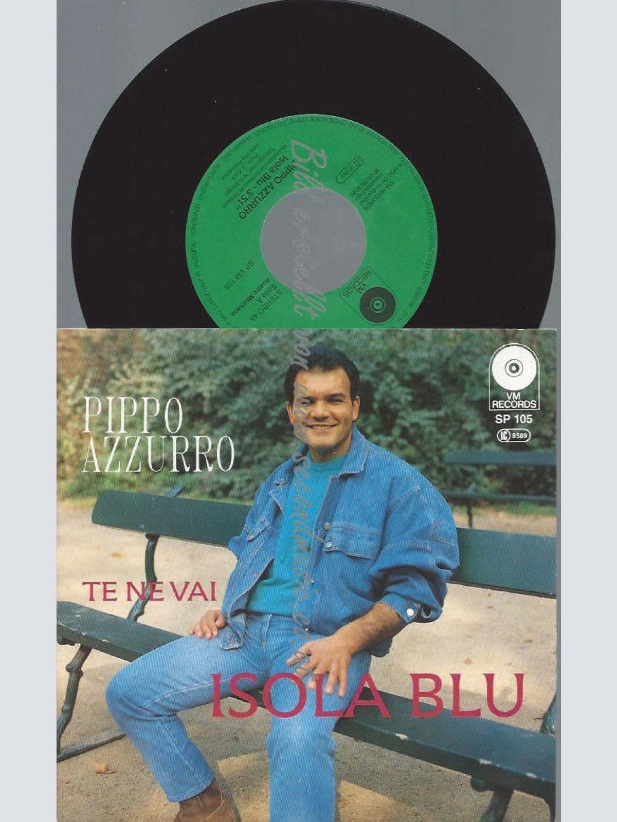 7"   Pippo Azzurro  Isola Blu