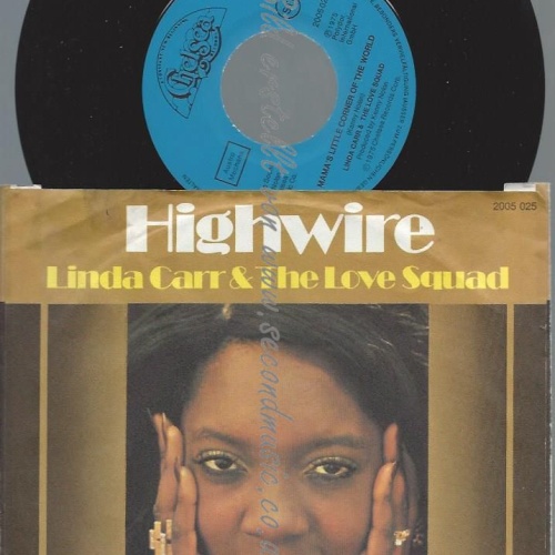 7"  Linda Carr & The Love Squad  Highwire  //AT