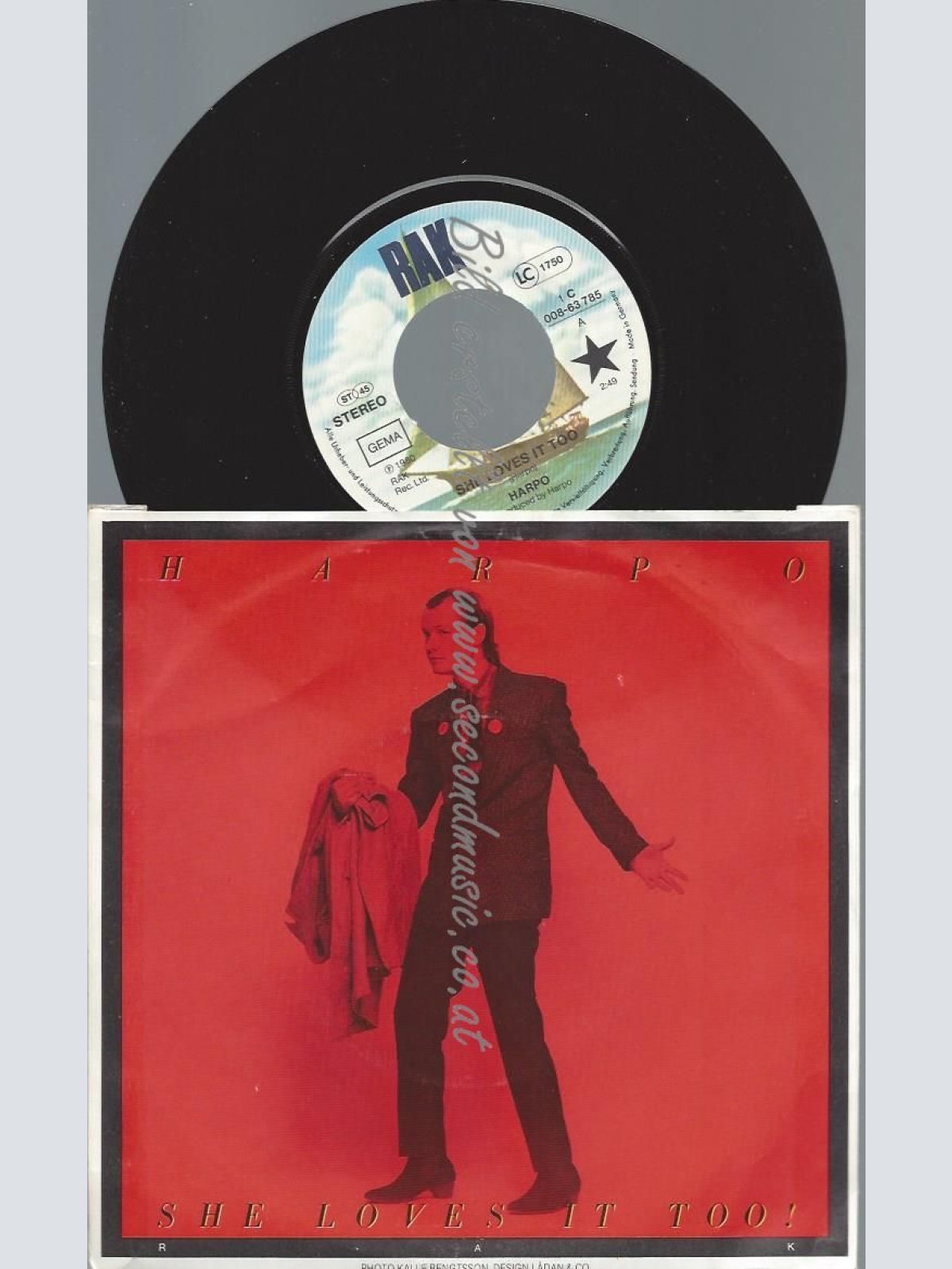 7"   Harpo  She Loves It Too!