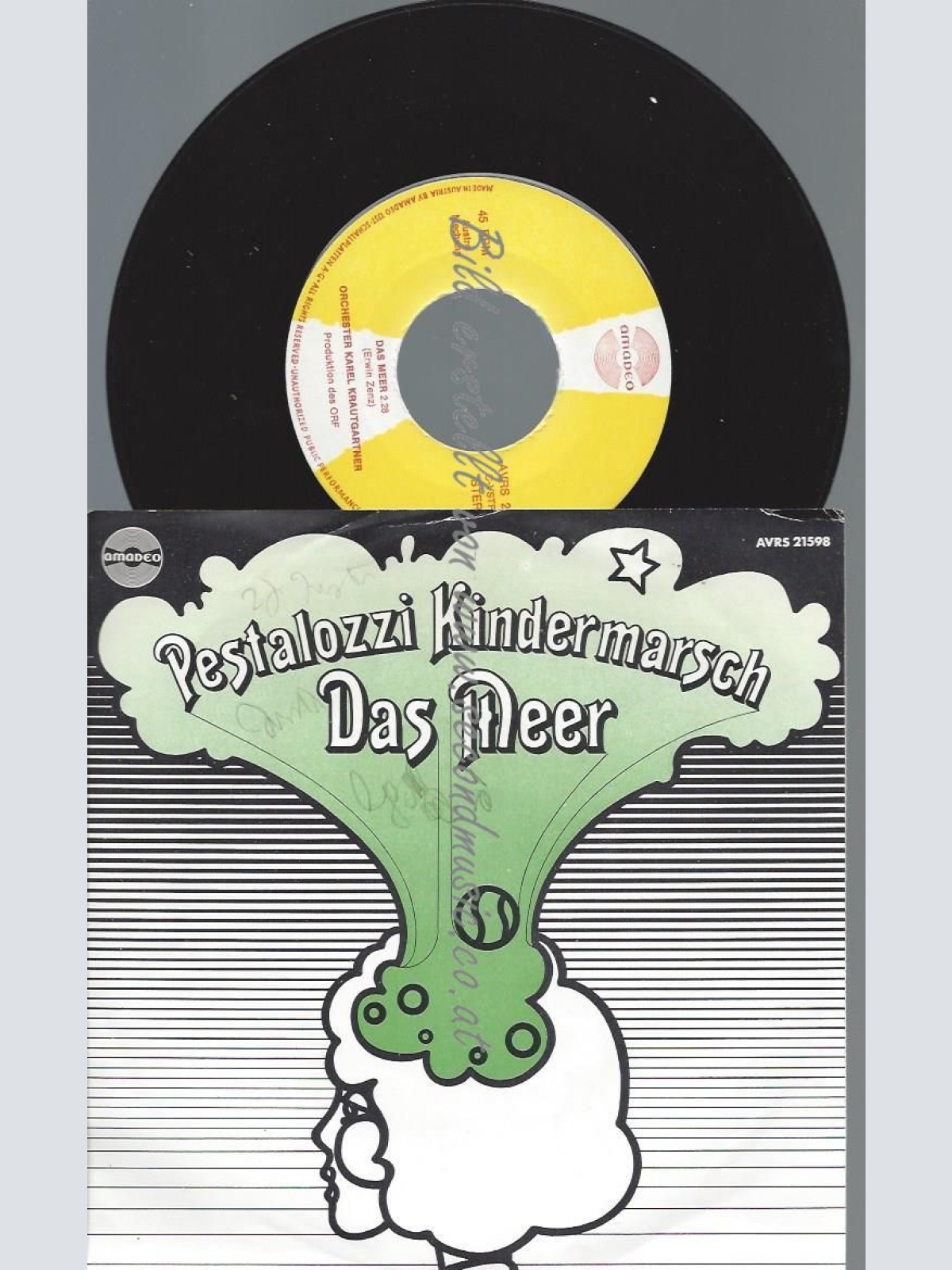 7"  Orchester Karel Krautgartner – Pestalozzi-Kindermarsch //ORF