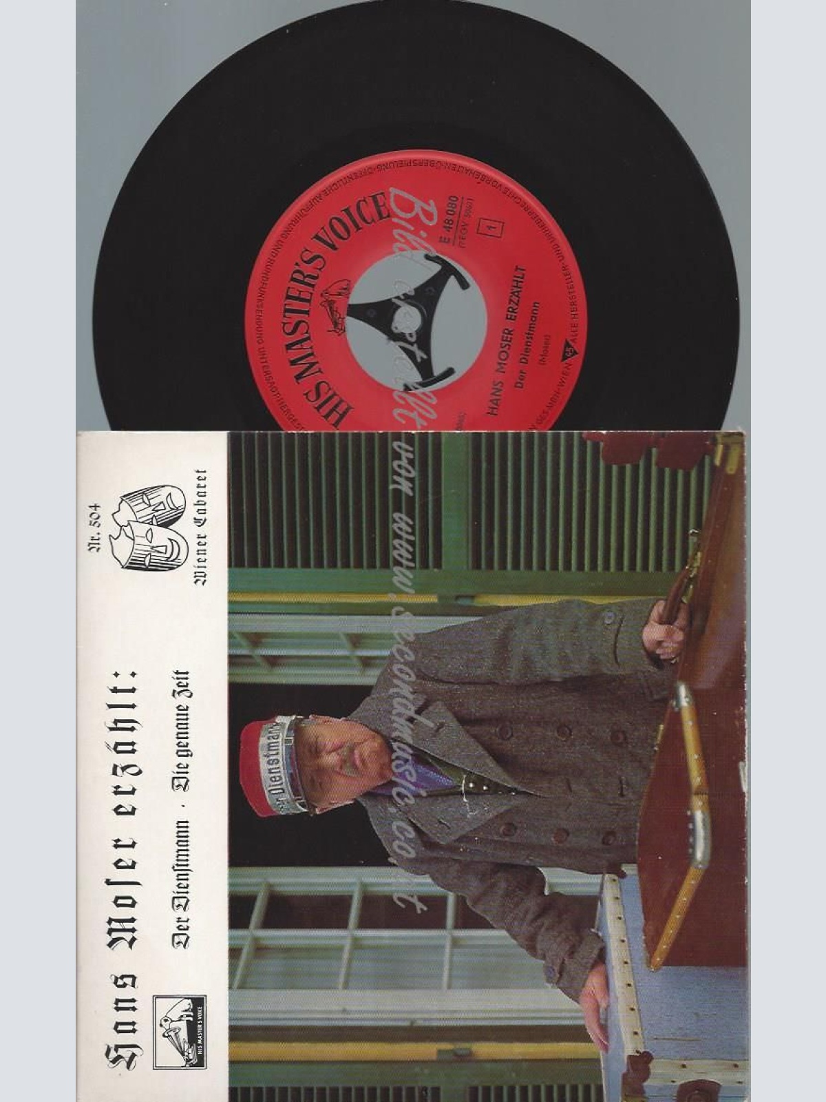 7"  Hans Moser erzählt: Der Dienstmann