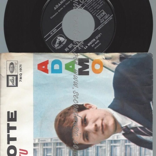 7"   Adamo  La Notte