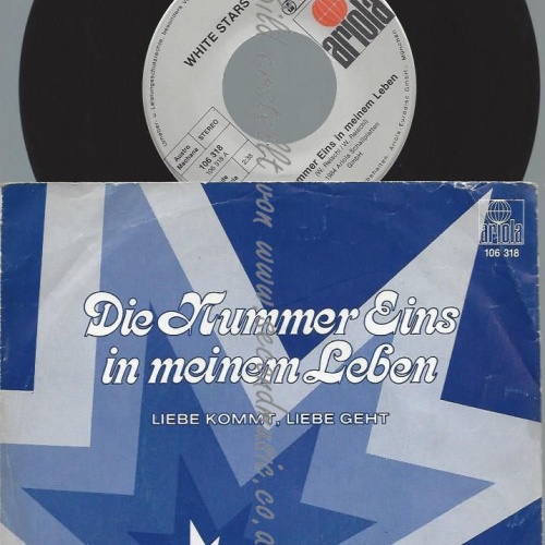 7"   White Stars  Die Nummer Eins In Meinem Leben
