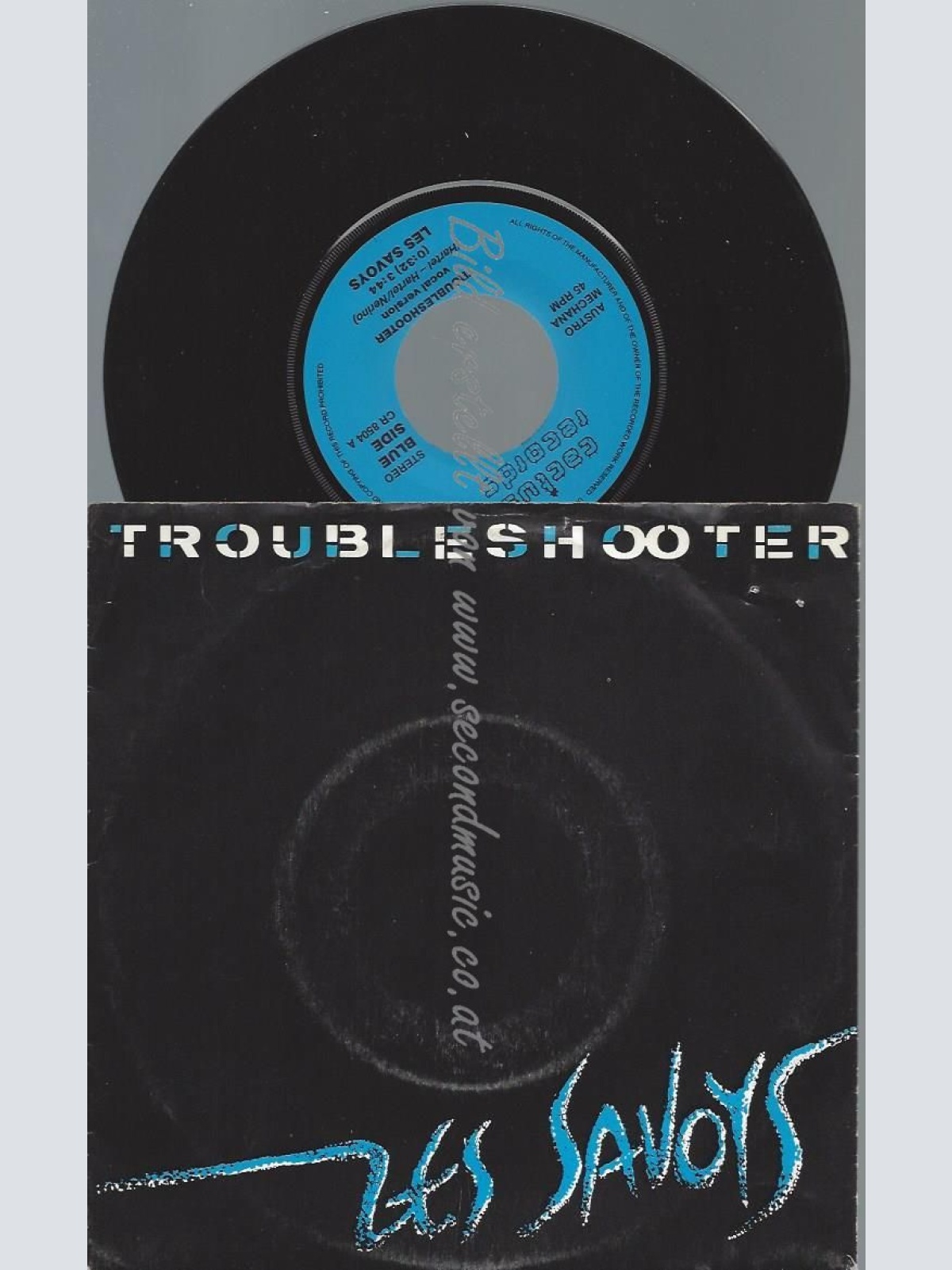 7"   Les Savoys – Troubleshooter