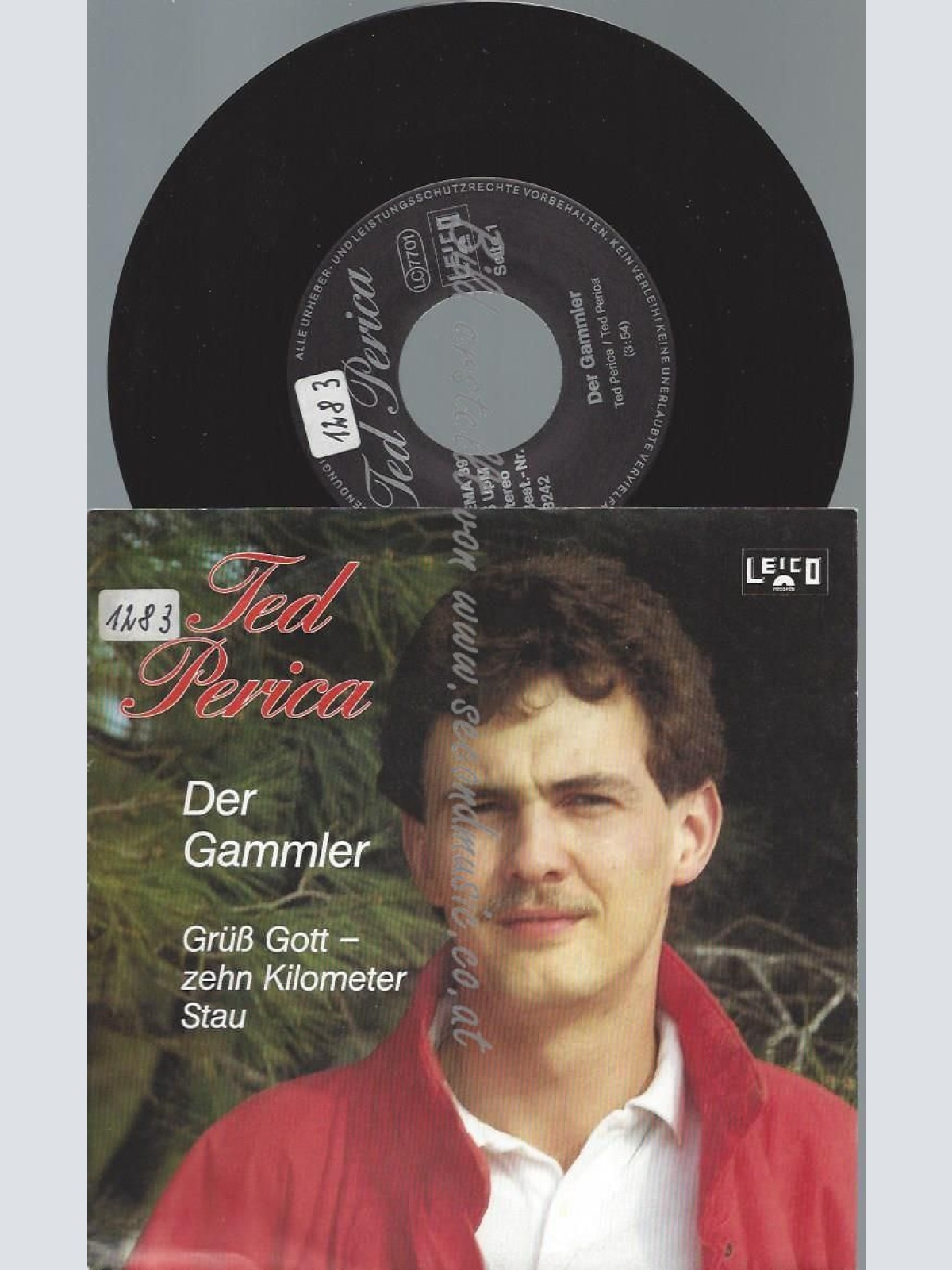 7"   Ted Perica  Der Gammler