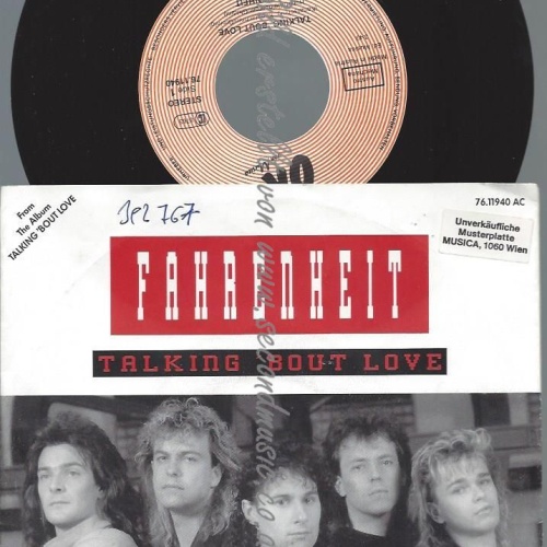 7"   Fahrenheit  – Talking 'Bout Love  //VG