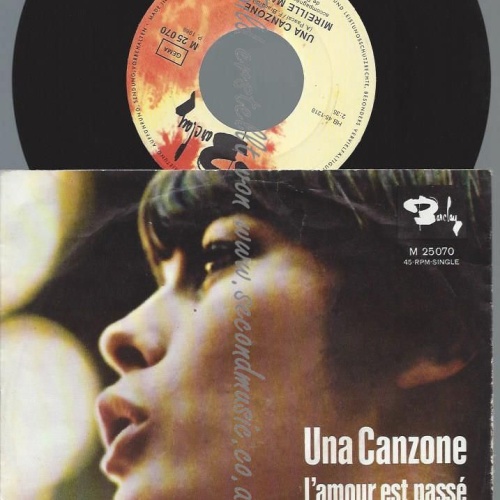 7"   Mireille Mathieu – Una Canzone