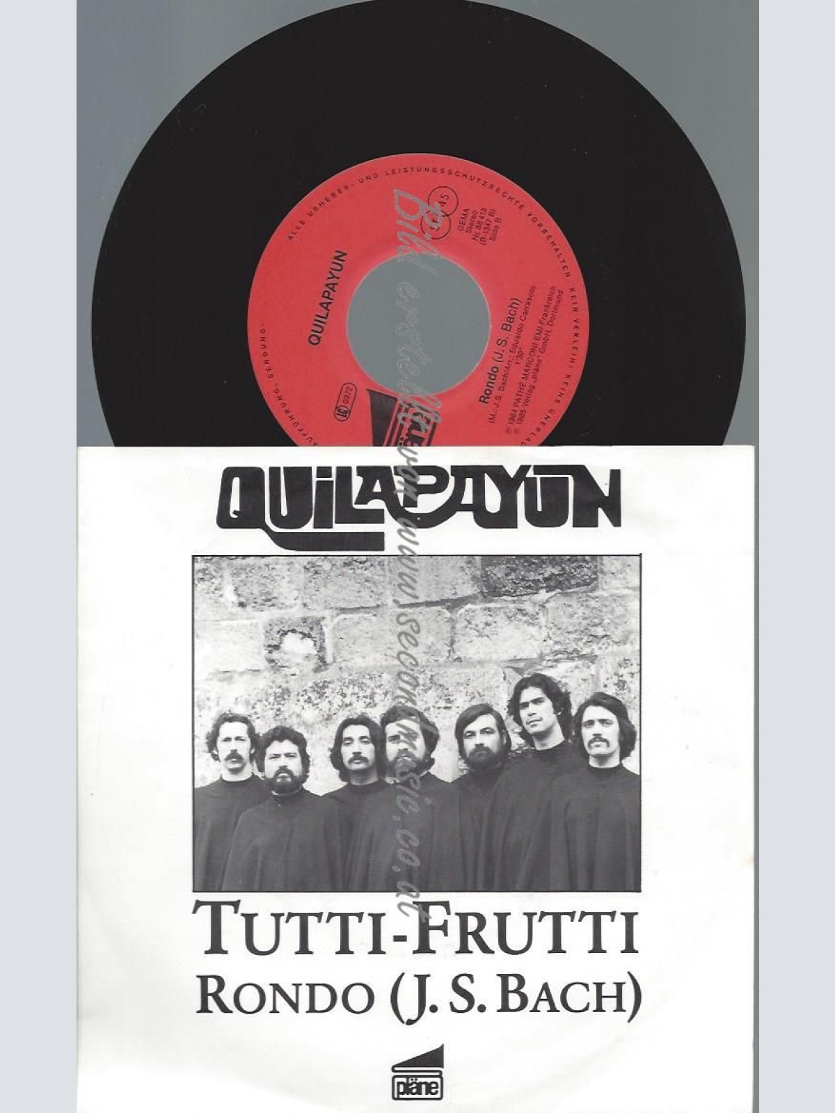 7"  Quilapayun  Tutti-Frutti