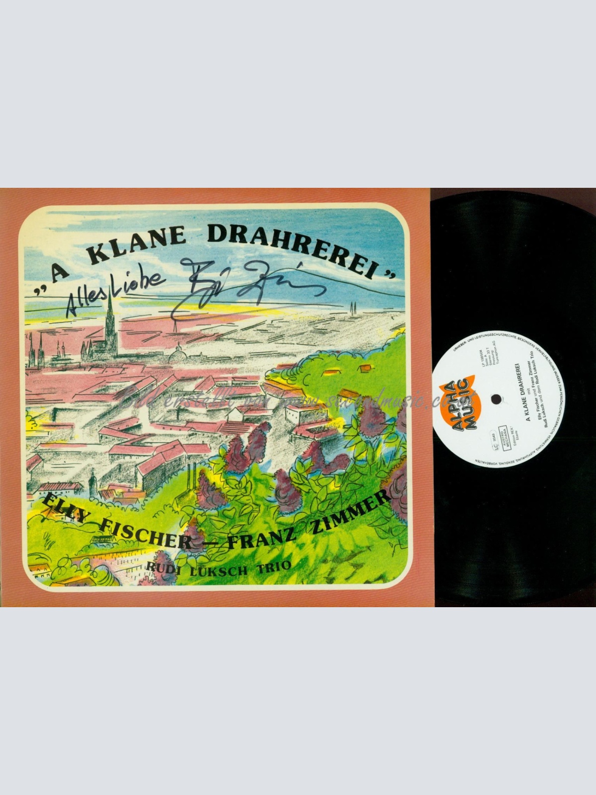 LP-RUDI LUKSCH TRIO A KLANE DRAHEREI // ELLY FISCHER / FRANZ ZIMMER