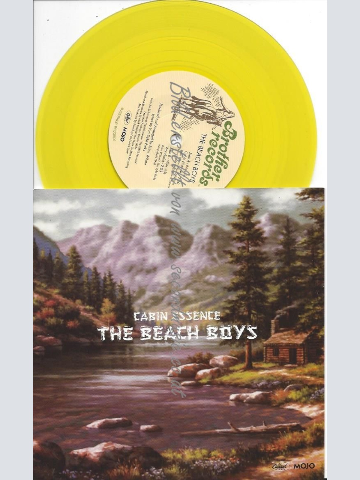 7"   The Beach Boys – Cabin Essence // YELLOW