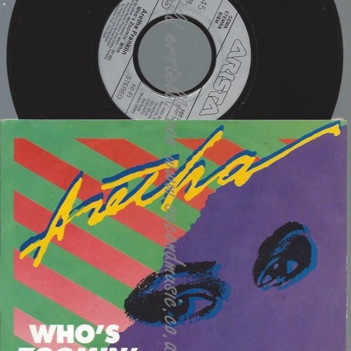 7"   Aretha Franklin  Who's Zoomin' Who  // + FACTS