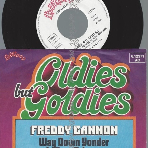 7" Freddy Cannon  Way Down Yonder In New Orleans