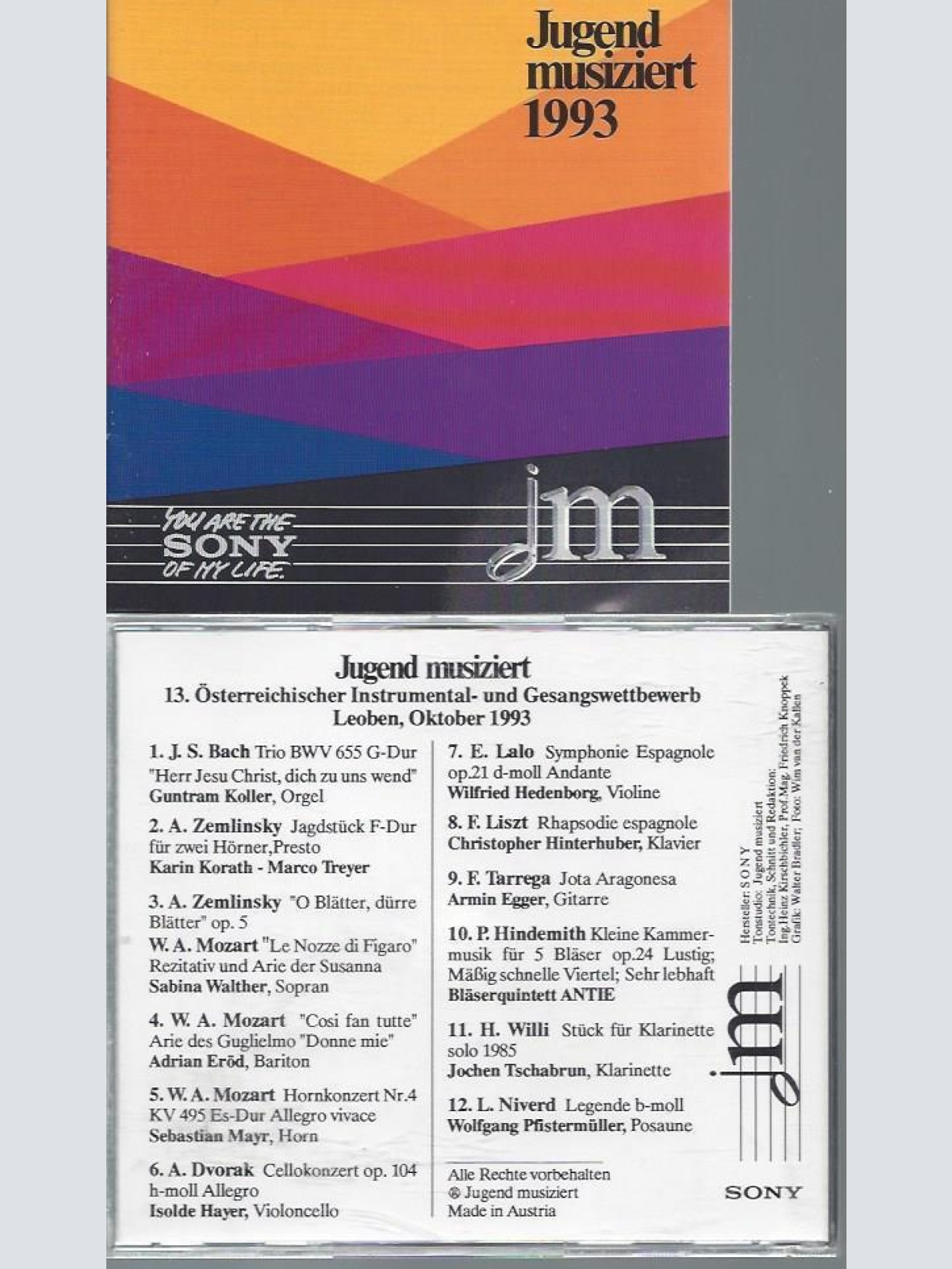 CD--JUGEND MUSIZIERT 1993