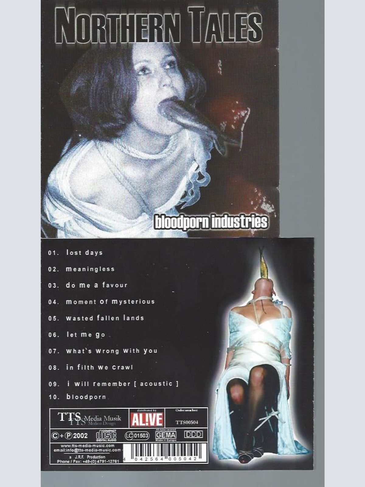 CD--NORTHERN TALES BLOODPORN INDUSTRIES