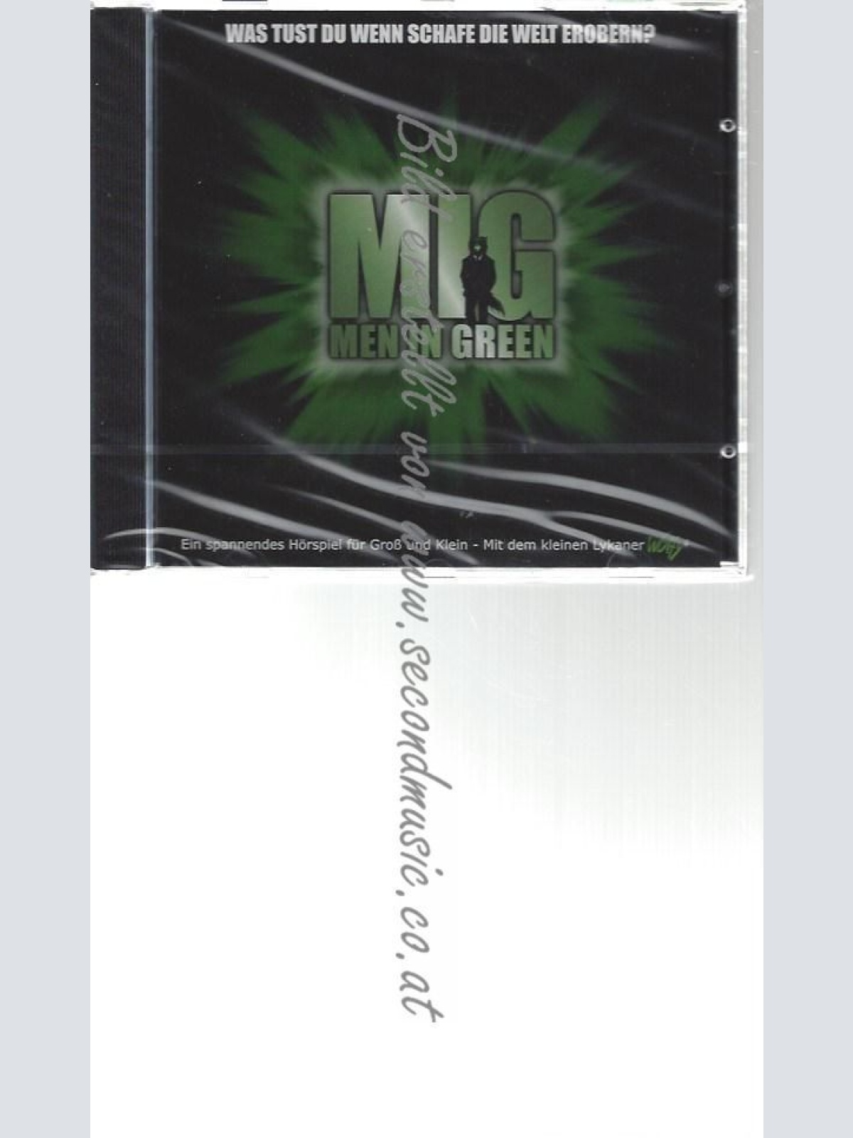 CD--KIM WITZENLEITER UND WOLFY--    WOLFY - MEN IN GREEN