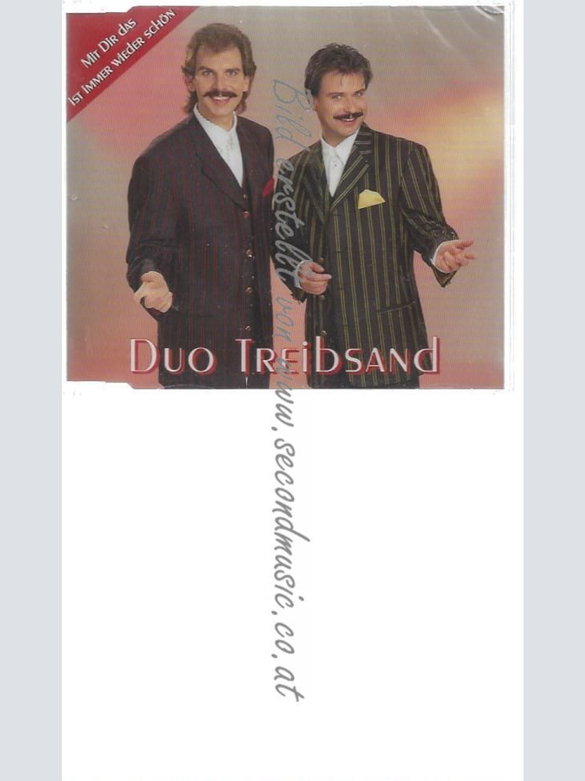 CD--DUO TREIBSAND   MIT DIR DAS IST IMMER WIEDER SCHÖN