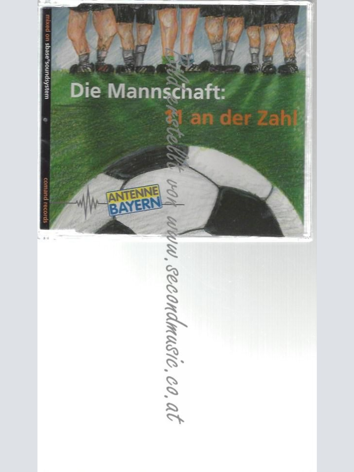 CD--DIE MANNSCHAFT -ANTENNE BAYERN---    11  AN DER ZAHL - VERSIONS, -
