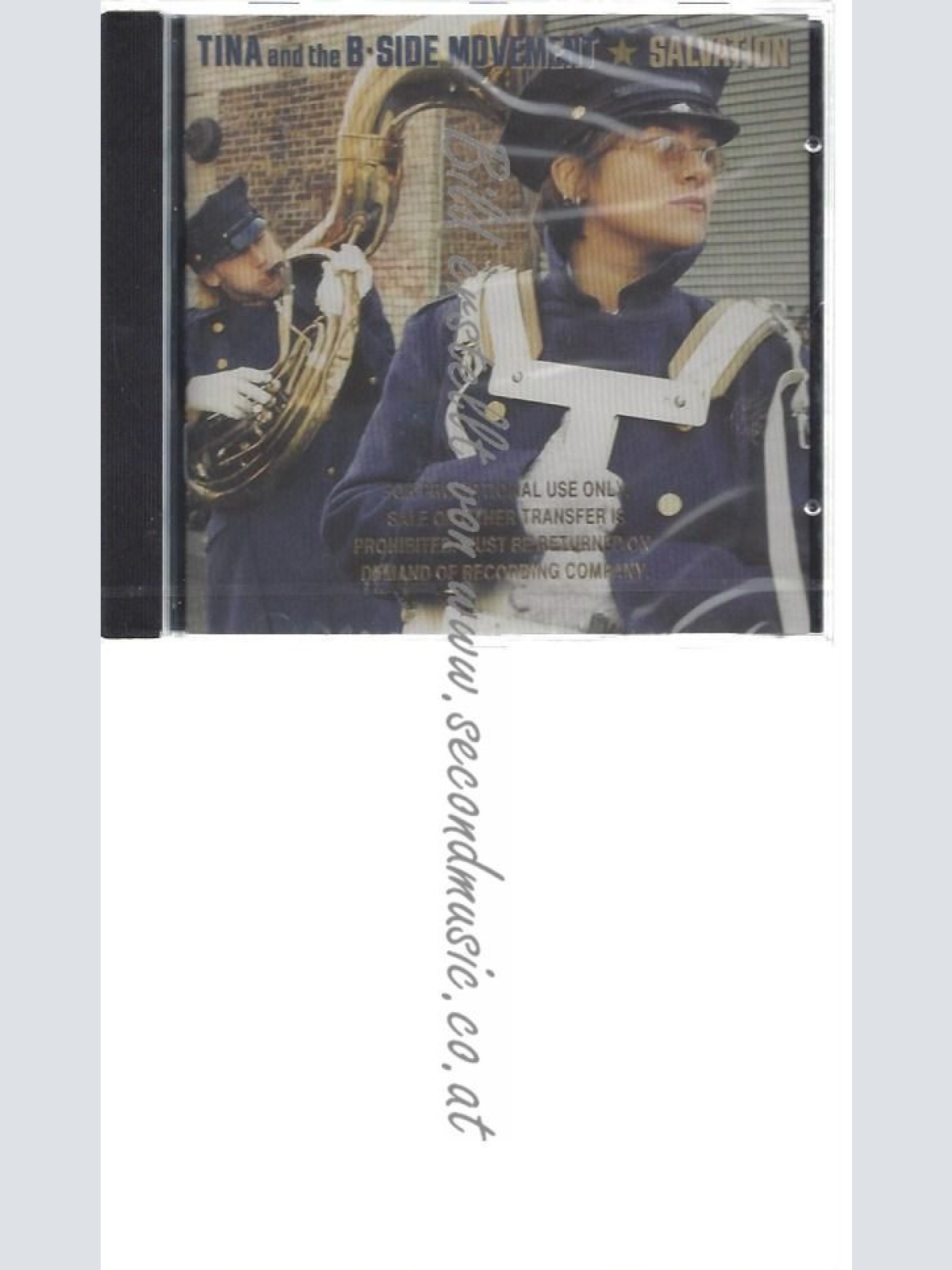 CD--TINA AND THE B-SIDE MOVEMENT--    SALVATION    //PROMO