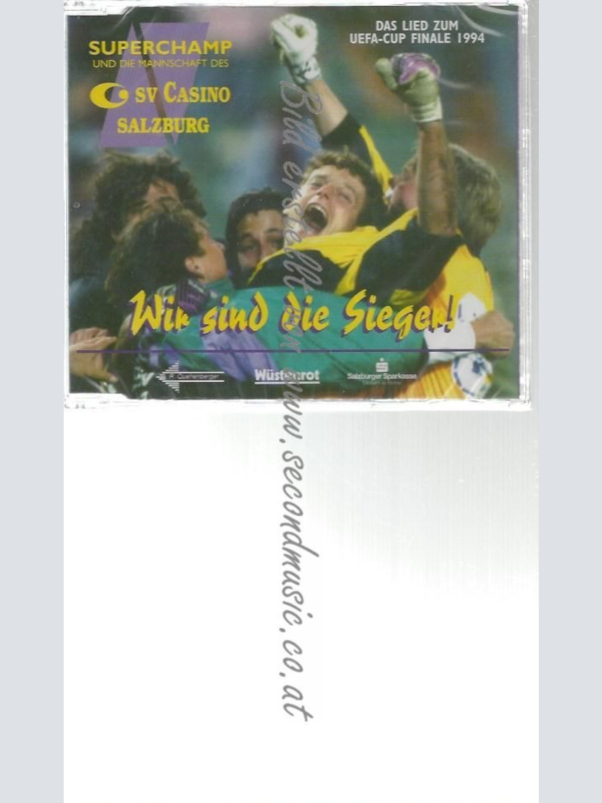 CD--SUPERCHAMP & CASINO SALZBURG--    WIR SIND DIE SIEGER