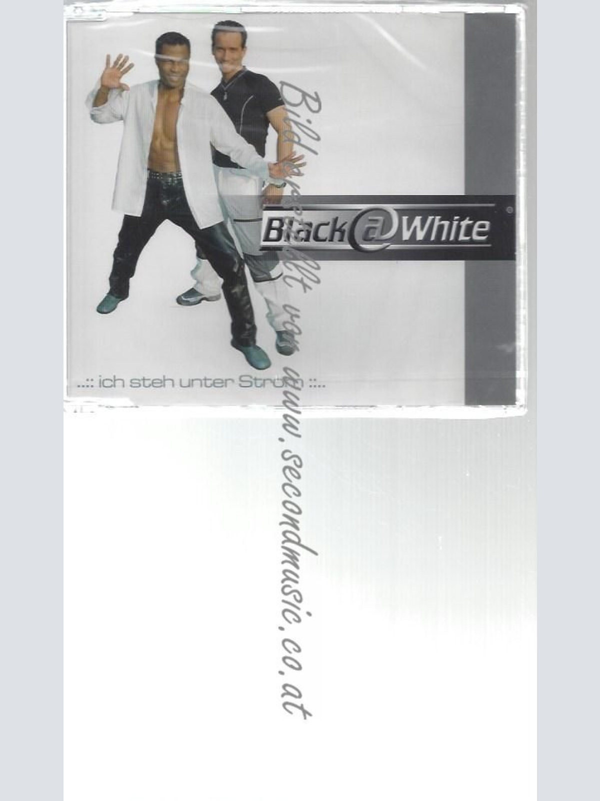 CD--BLACK AT WHITE--    ICH STEH UNTER STROM