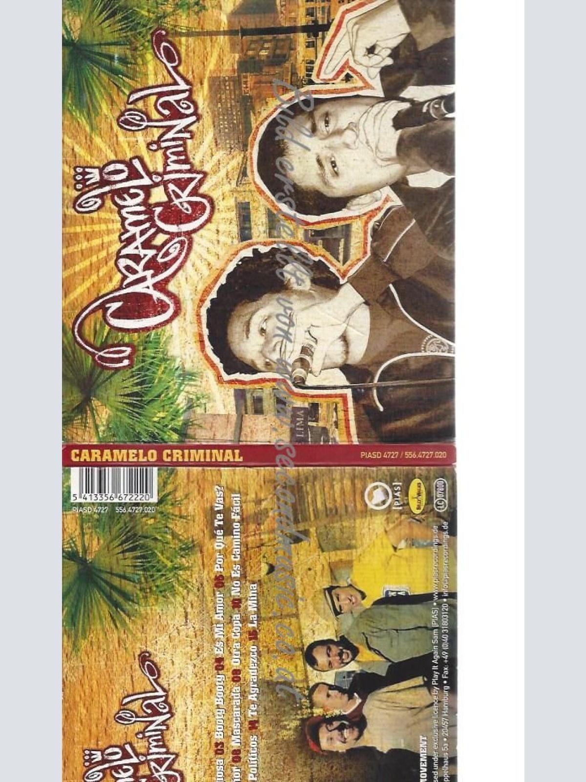CD--CARAMELO CRIMINAL--    CARAMELO CRIMINAL
