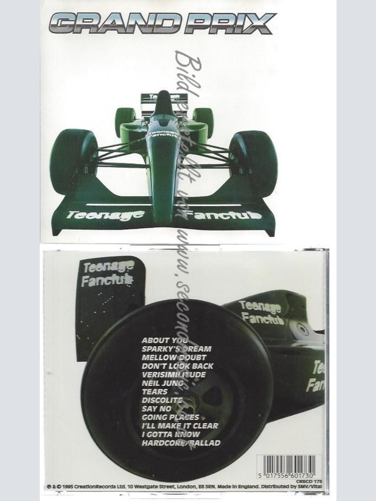 CD--TEENAGE FANCLUB--    GRAND PRIX