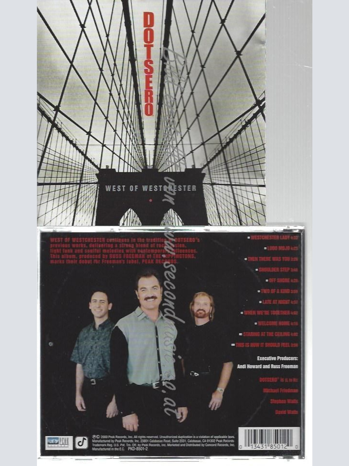 CD--DOTSERO--    WEST OF WESTCHESTER