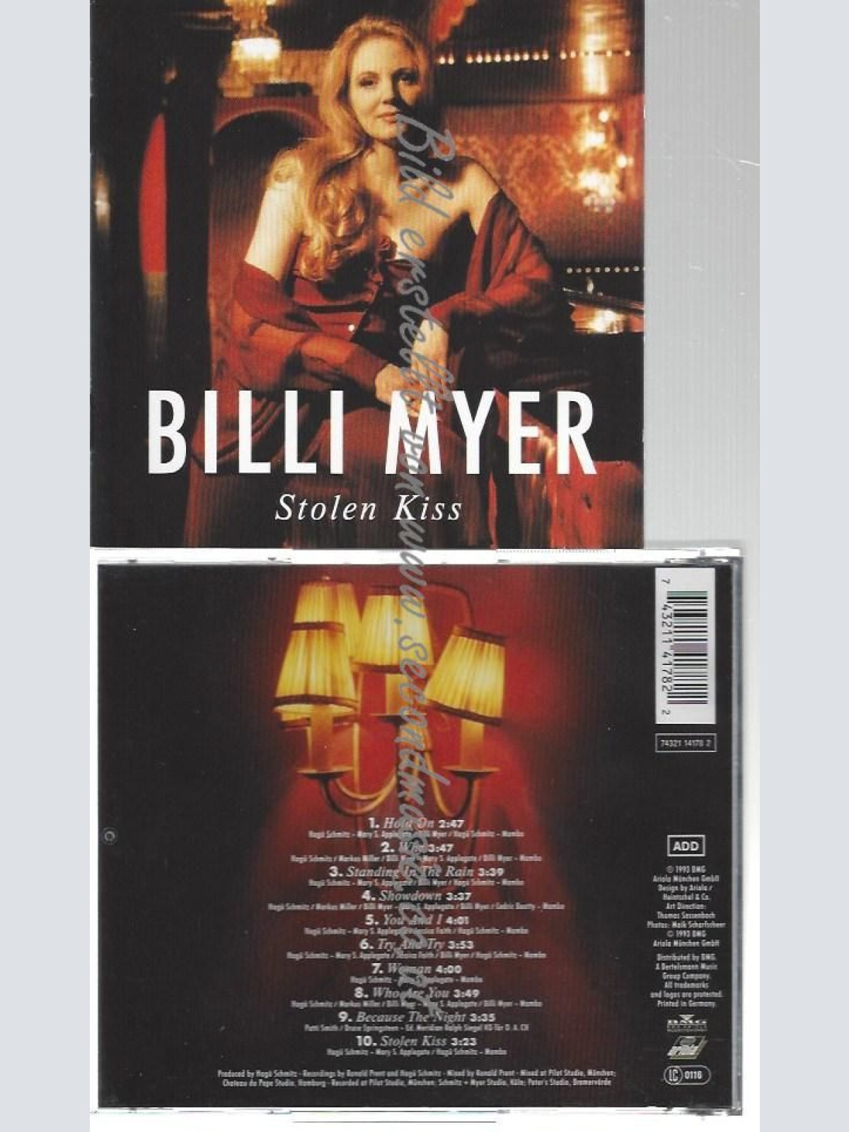CD--BILLI MYER--    STOLEN KISS