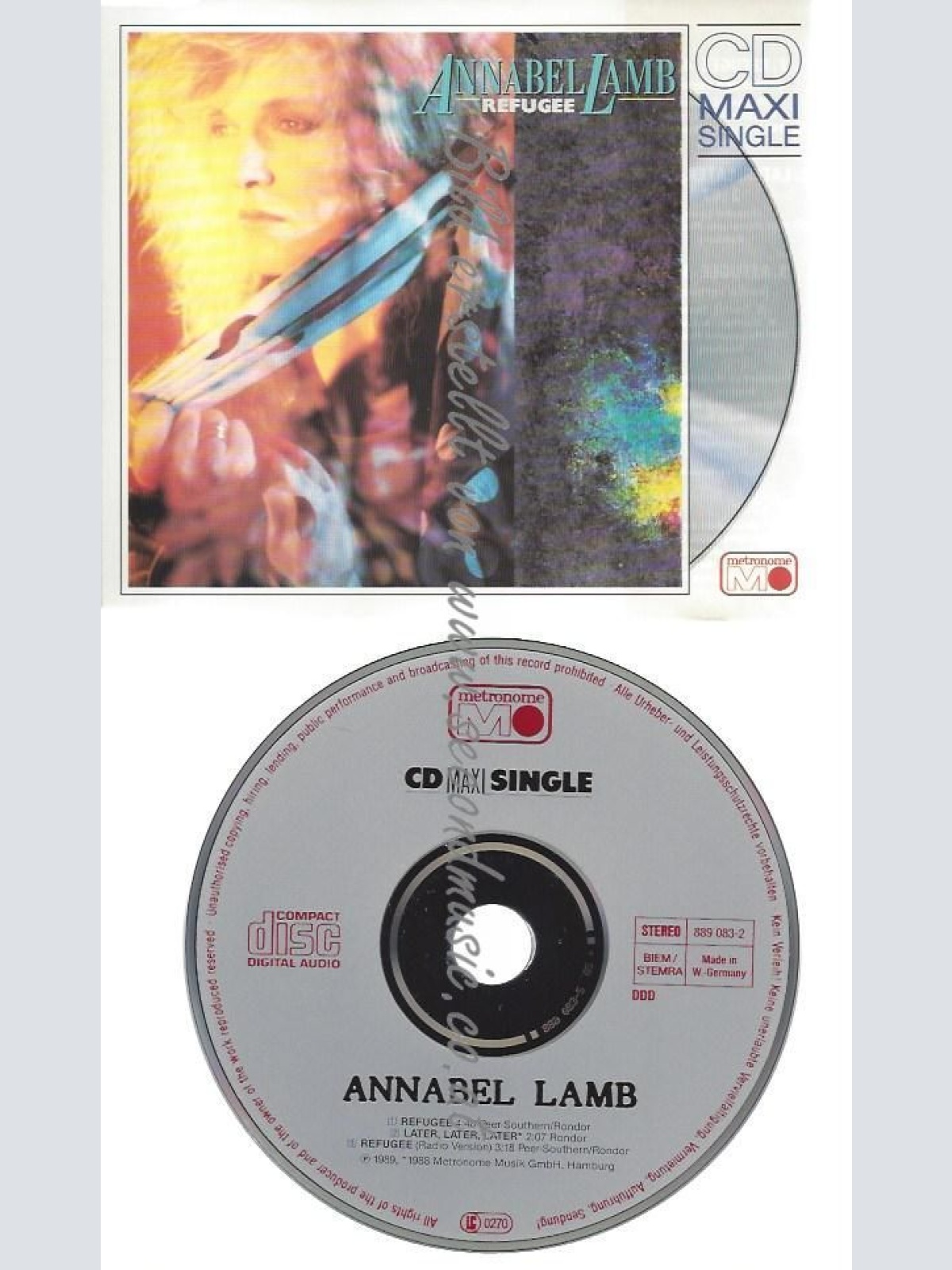 CD---    / ANNABEL LAMB--    REFUGEE -EXT. VERSION,